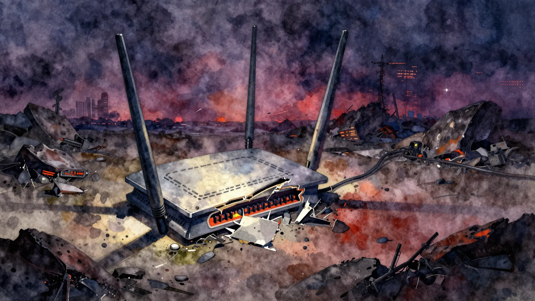 Vibrant watercolor style. Power metal album cover, internet ...