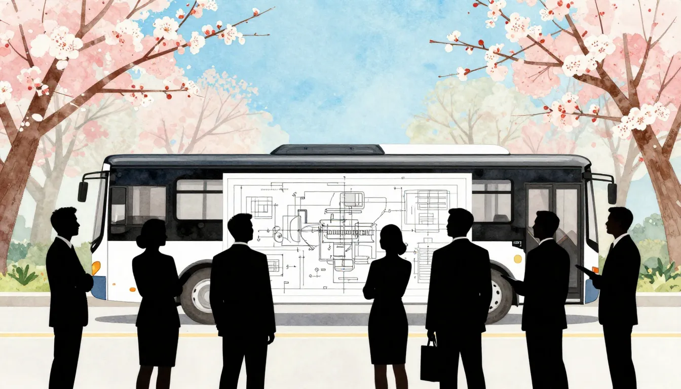 Watercolor style. Minimalist silhouette of a group of profes...