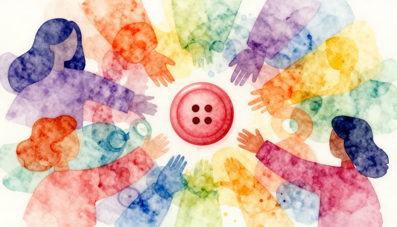 Vibrant watercolor style. A vibrant, joyful, and creative ab...