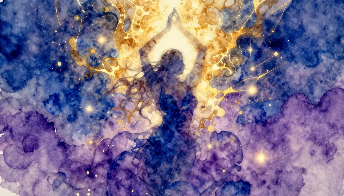 Vibrant watercolor style. A vibrant, abstract cover art for ...