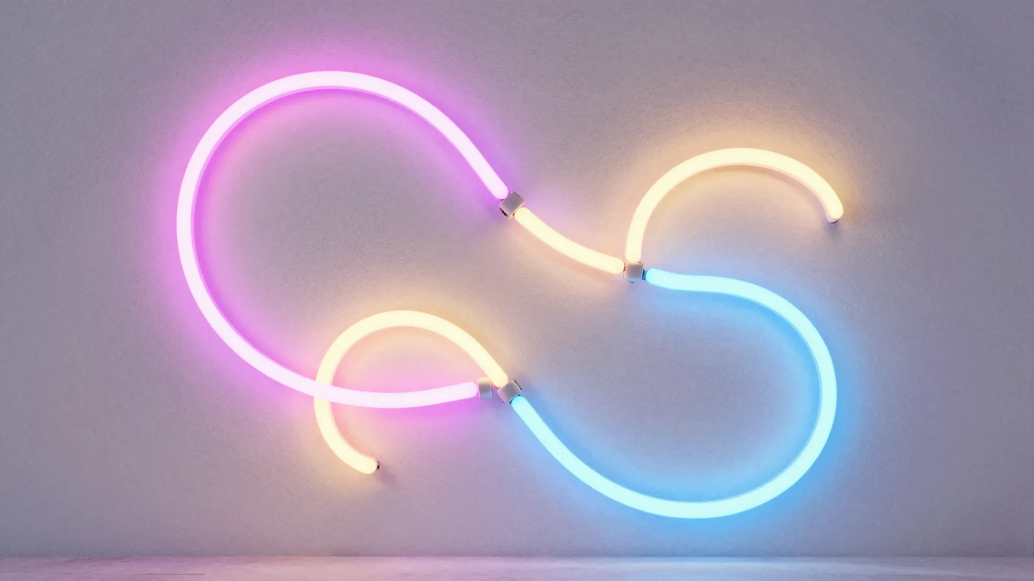 Watercolor style. Close-up of a creative glowing abstract sh...