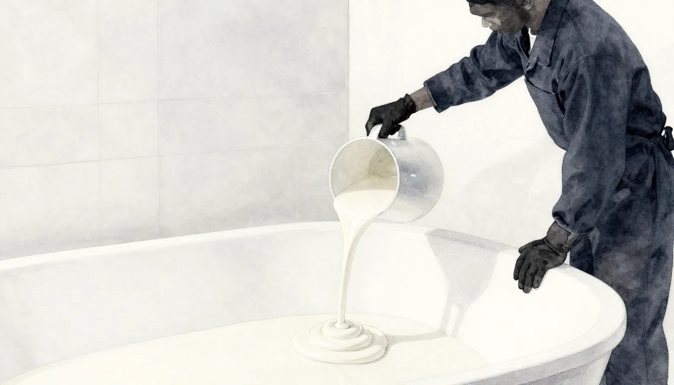 Watercolor style. A silhouette of a professional worker pour...