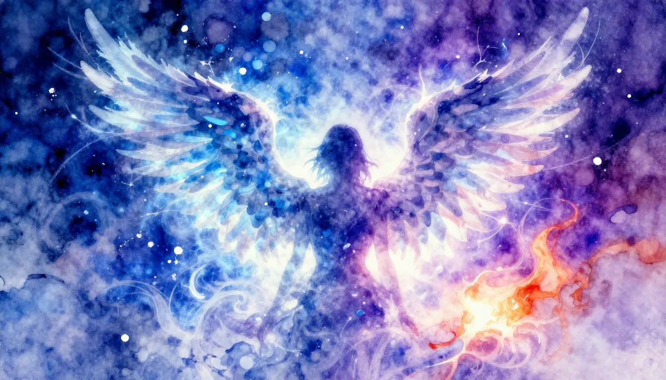 Vibrant watercolor style. Electronic music album cover. Abst...