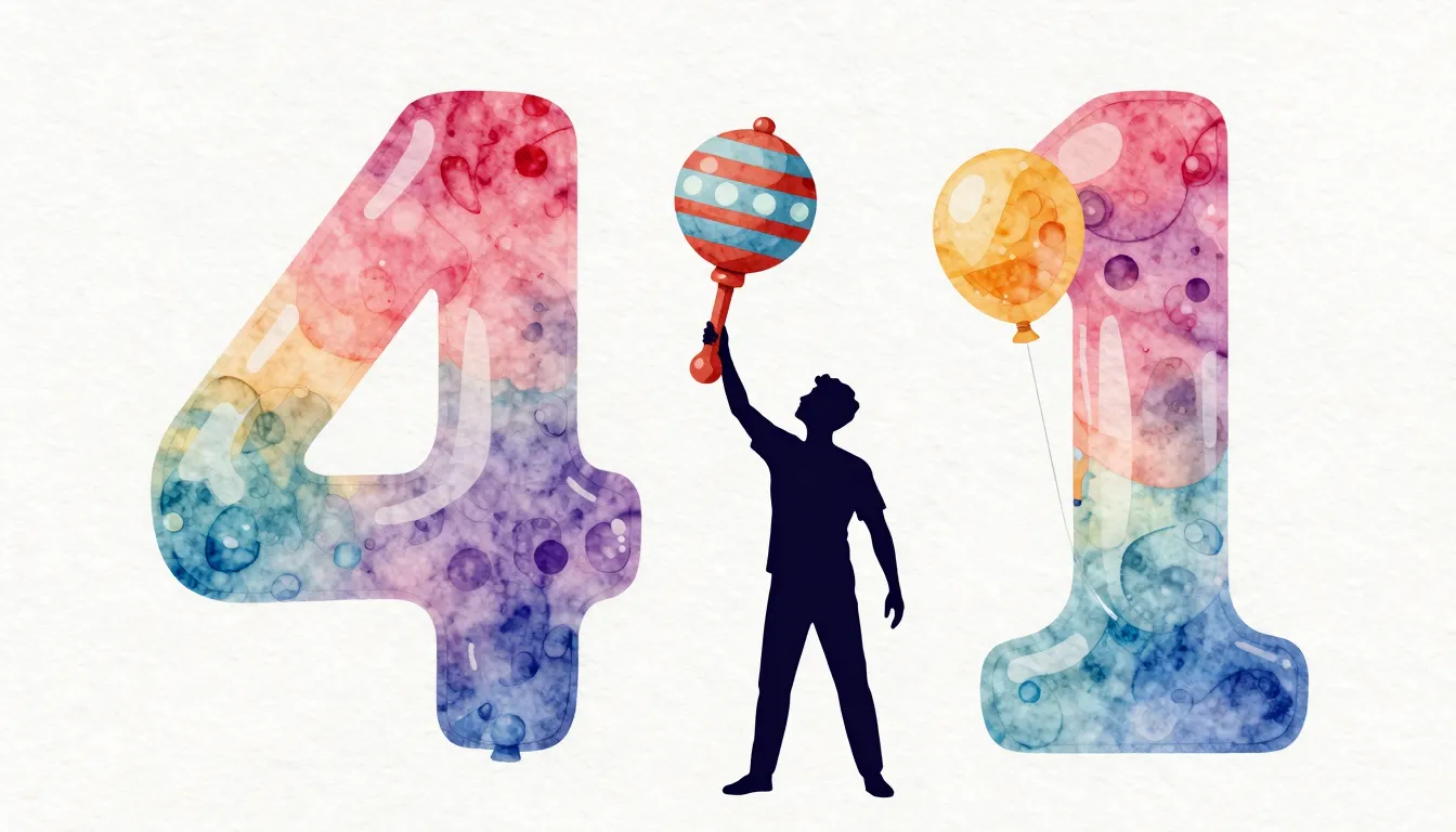 Watercolor style. Stylized silhouette of a tall man holding ...