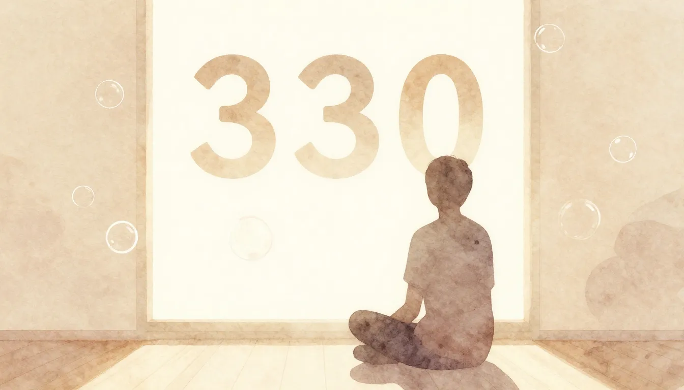 Watercolor style. Minimalist silhouette of a person sitting ...