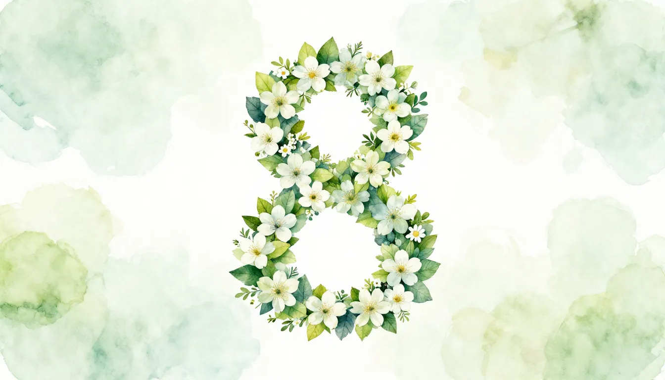 Watercolor style. Abstract spring background with a large st...