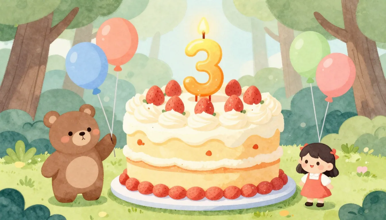 Watercolor style. Bright cartoon style illustration, a large...