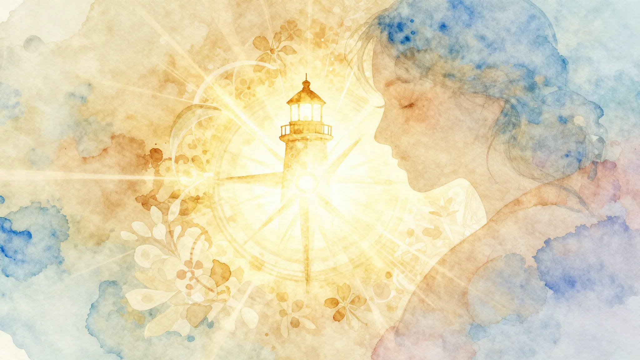 Vibrant watercolor style. Album cover for a heartfelt pop so...