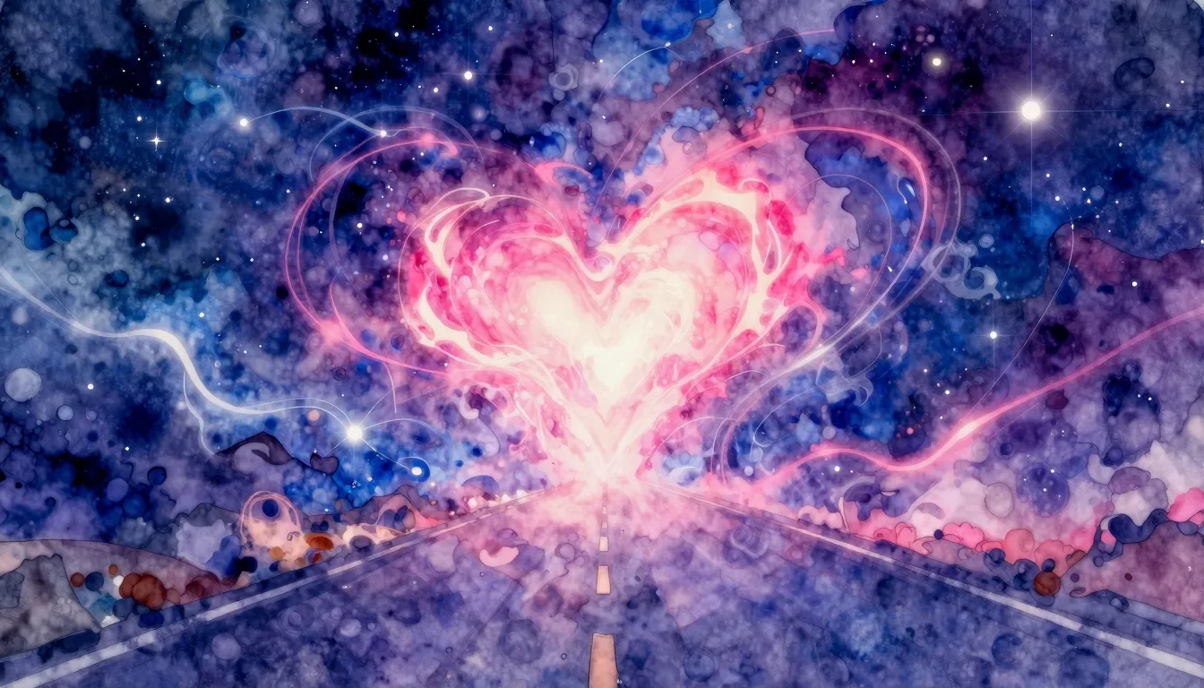 Vibrant watercolor style. Trance music album cover. Abstract...