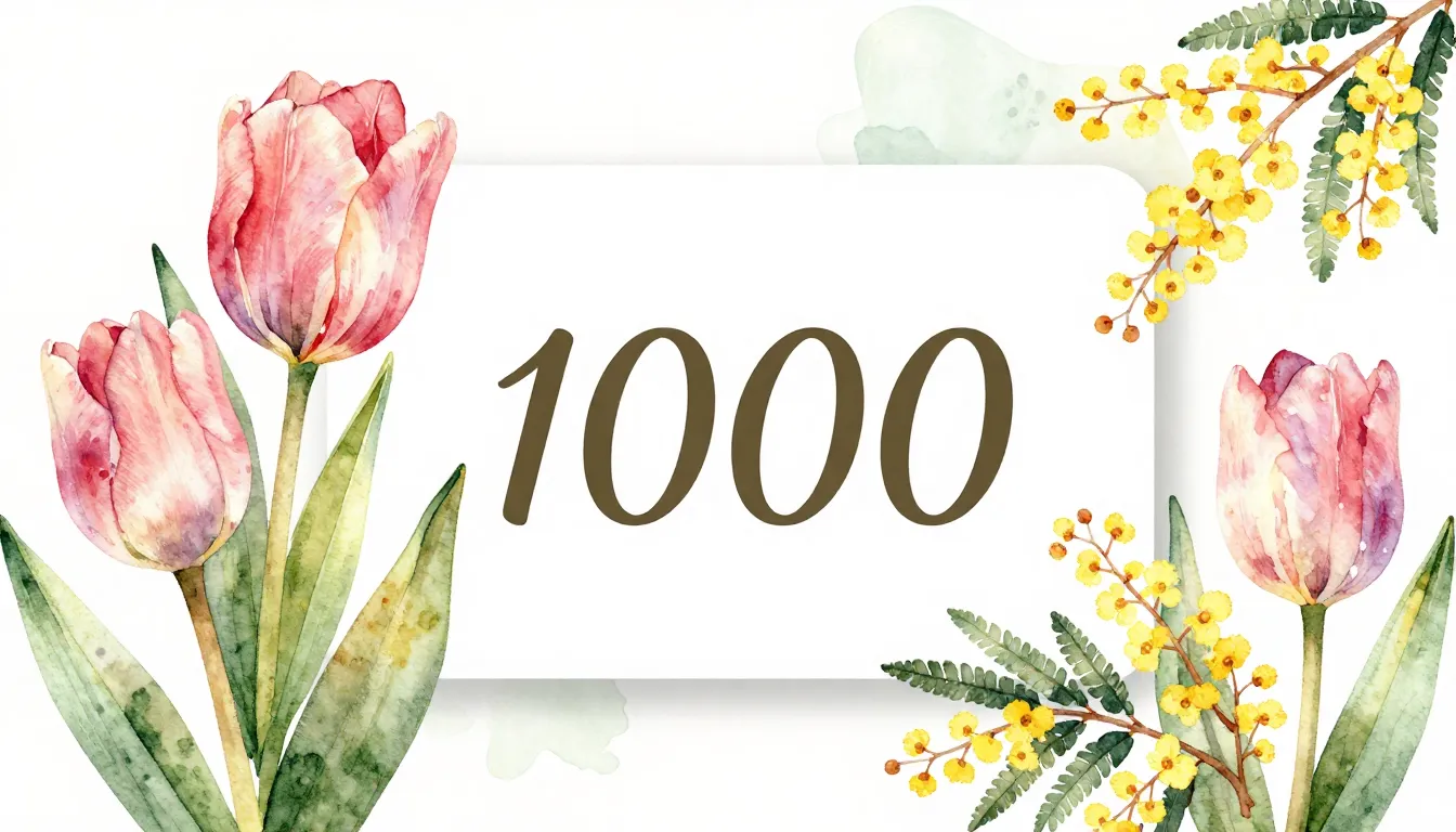 Watercolor style. Elegant spring background with blooming tu...