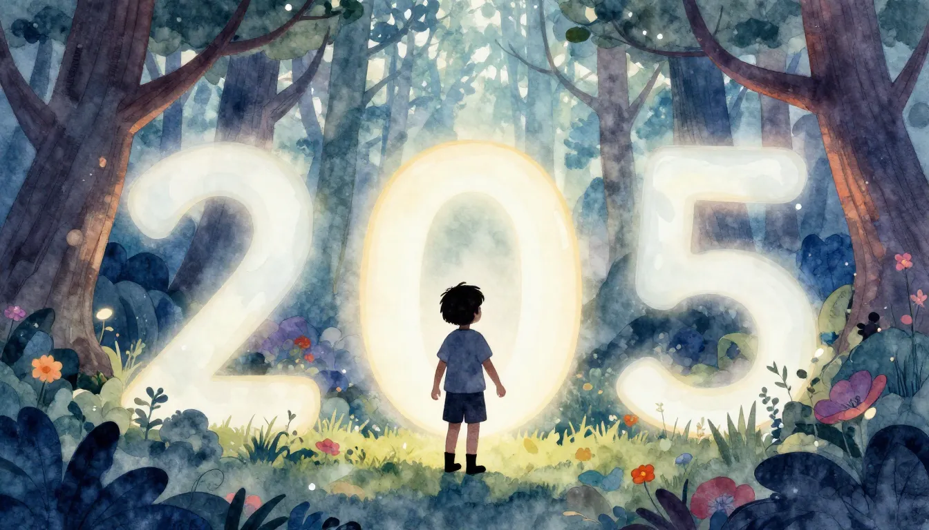 Watercolor style. Silhouette of a child playing with large g...