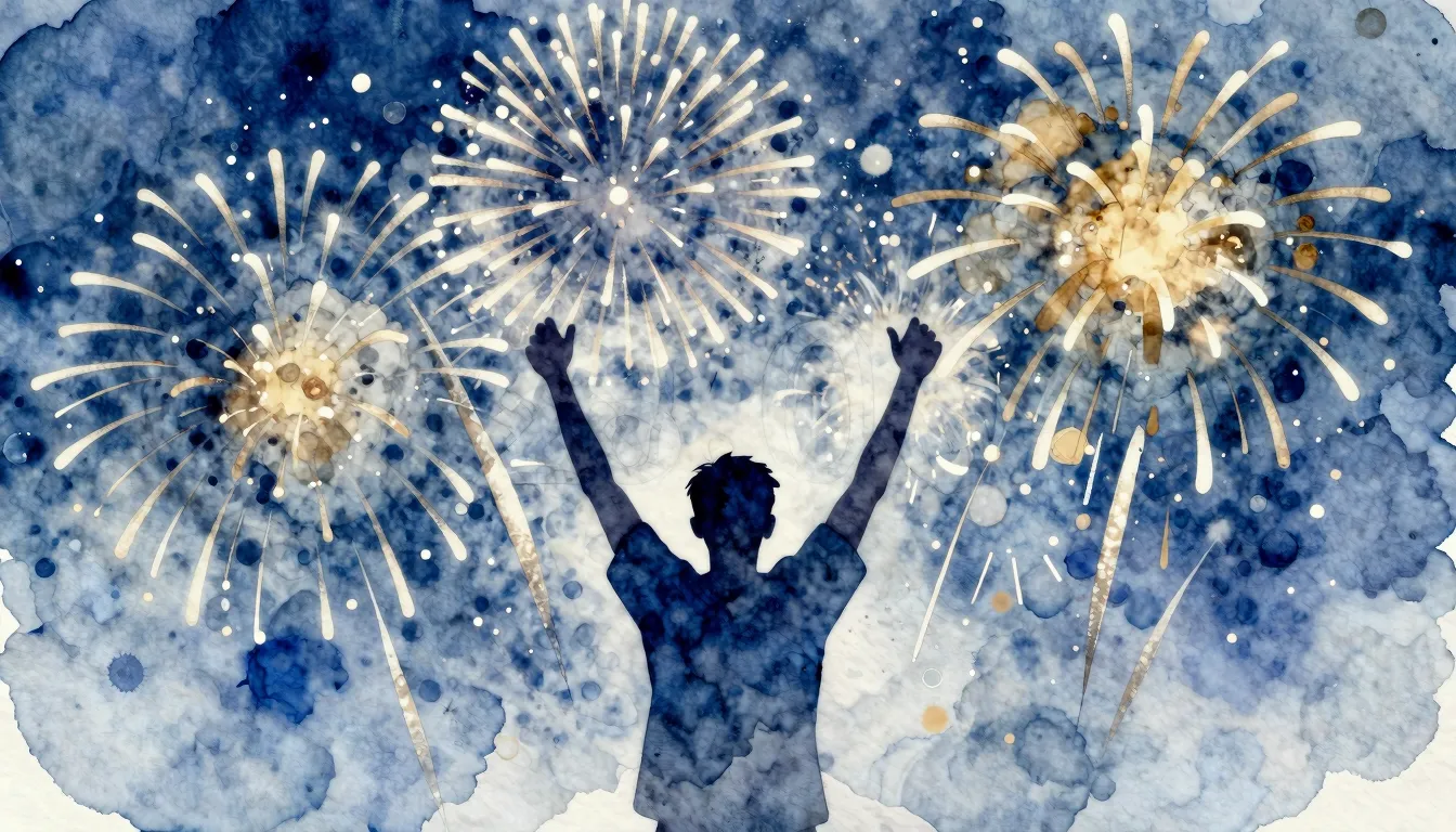 Watercolor style. A vibrant abstract background with explodi...