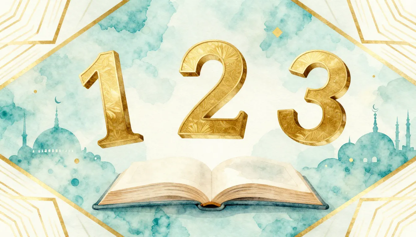 Watercolor style. Abstract geometric patterns in gold and tu...