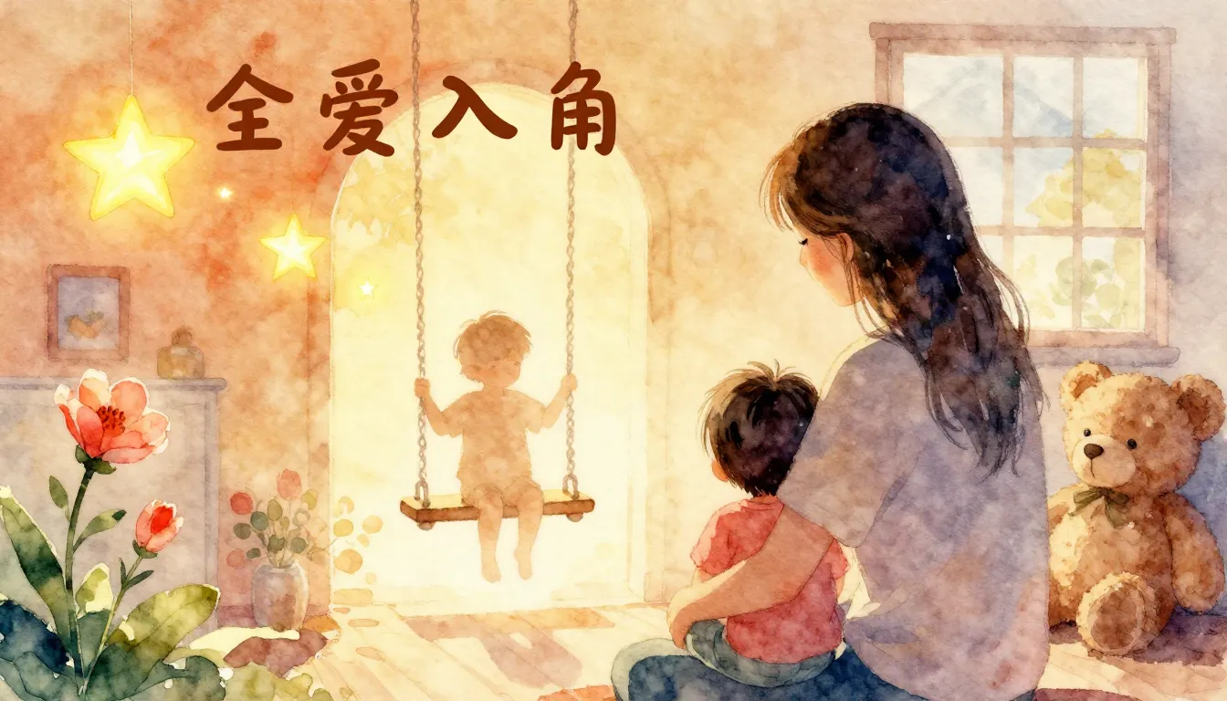 Vibrant watercolor style. Album cover for a heartfelt song a...