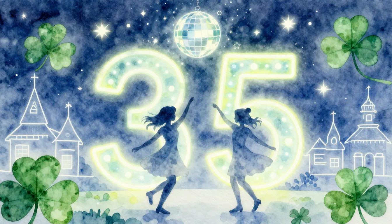 Watercolor style. Bright festive atmosphere, silhouettes of ...