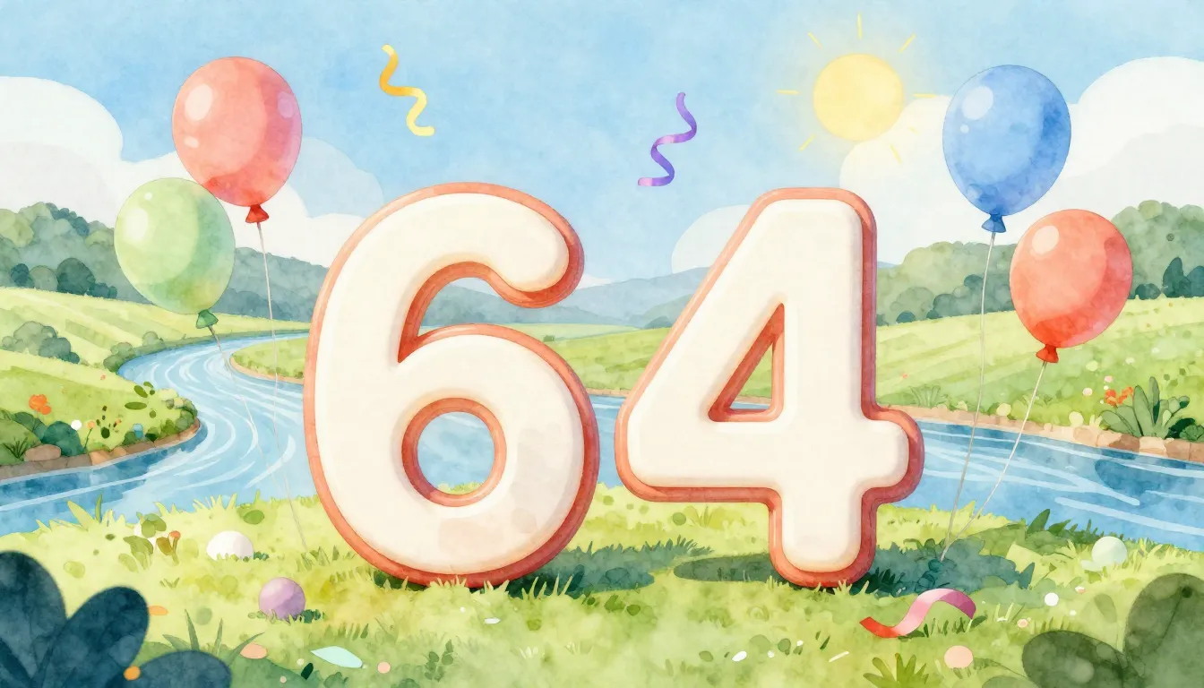 Watercolor style. A festive outdoor scene with colorful ball...