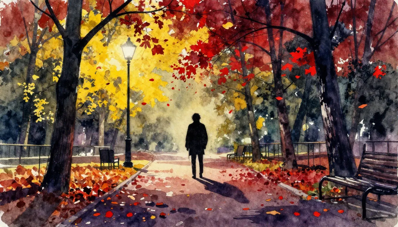 Vibrant watercolor style. Punk rock album cover. Dark, gritt...