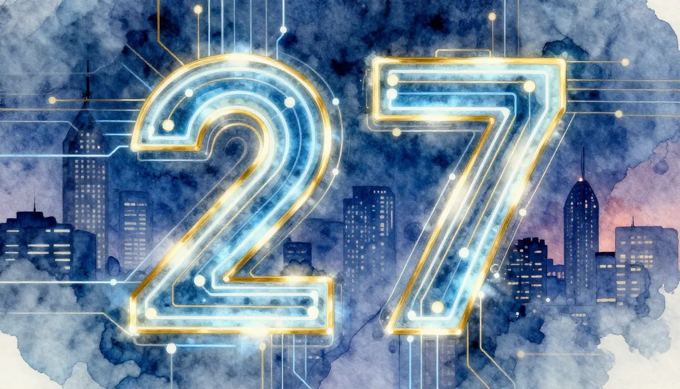 Watercolor style. Abstract glowing electrical circuits formi...