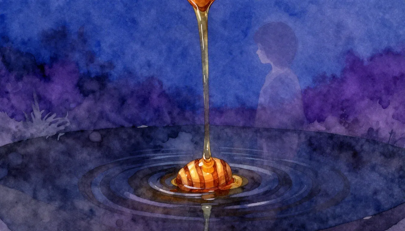 Vibrant watercolor style. Melancholic, ethereal cover art. A...