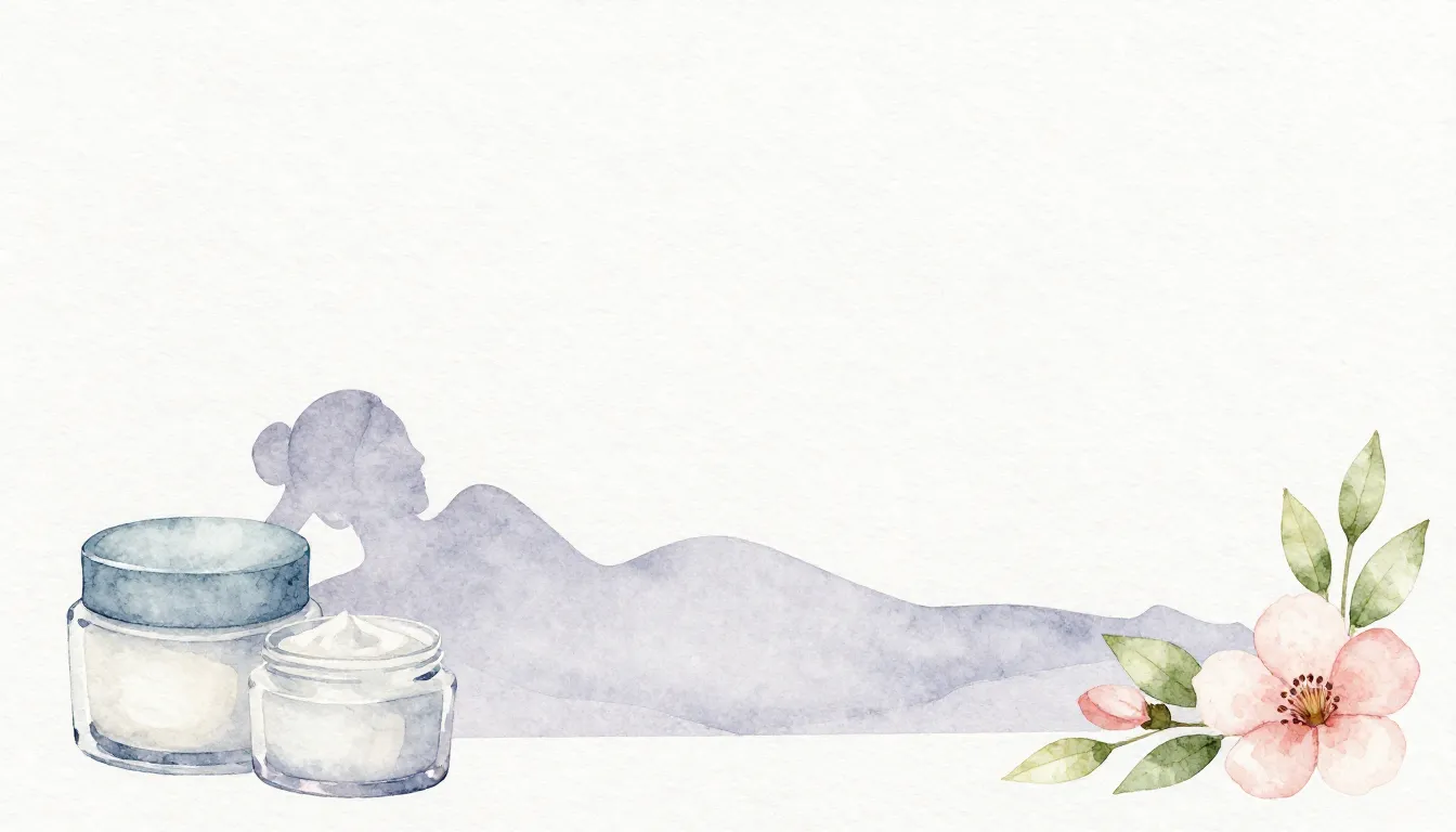 Watercolor style. Minimalist aesthetic spa background, soft ...