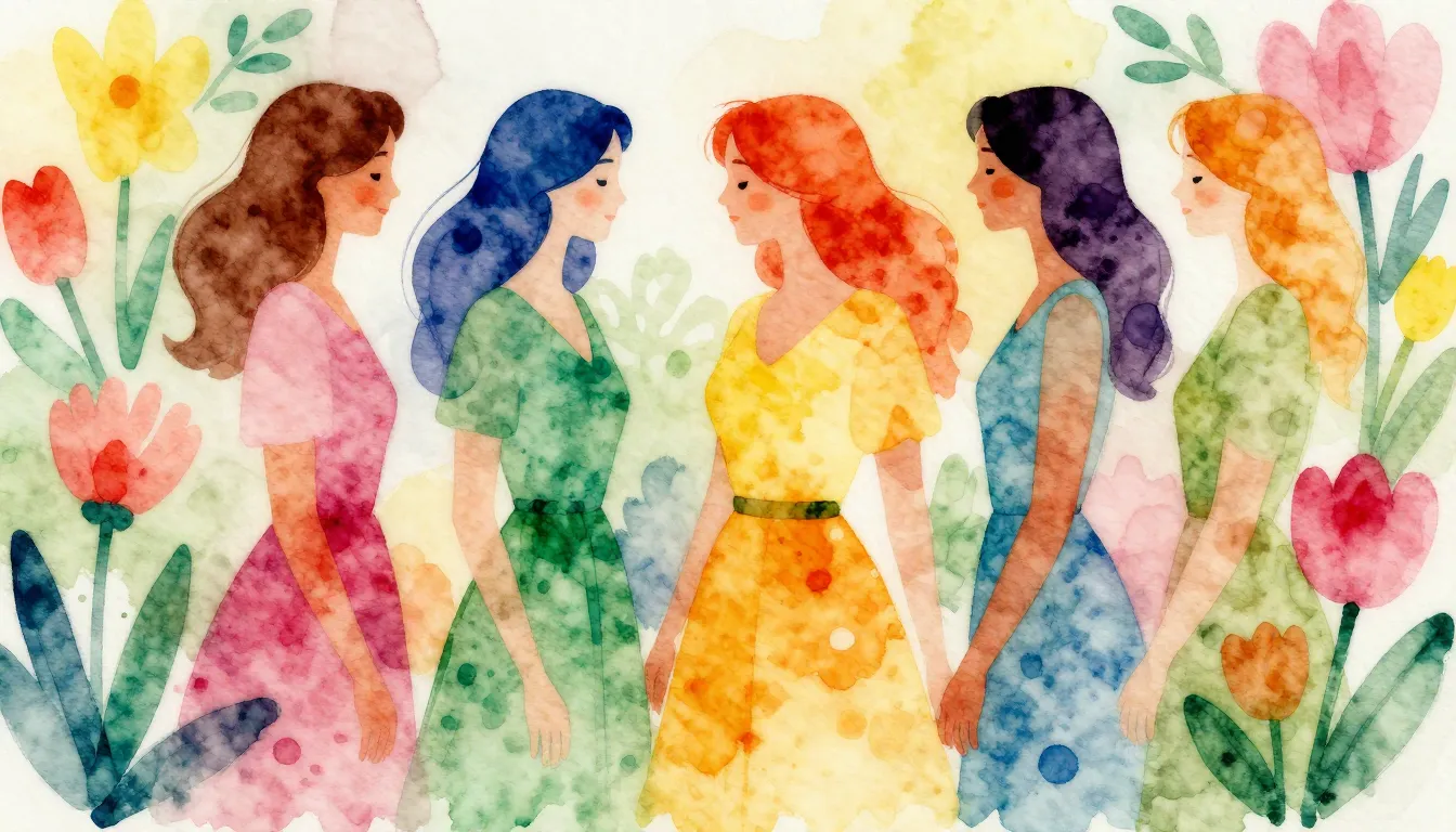 Vibrant watercolor style. Vibrant, abstract art for a song a...