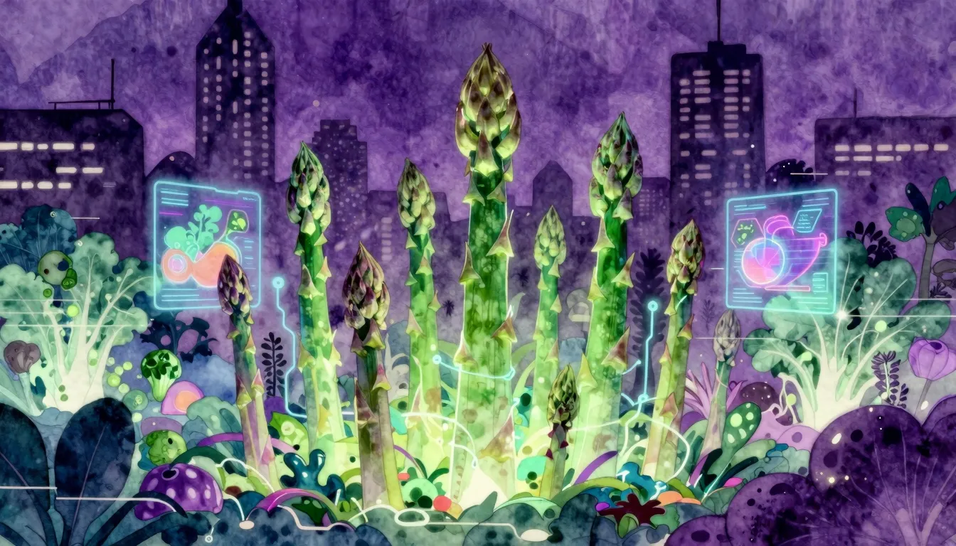 Vibrant watercolor style. Cyberpunk album cover, neon glowin...