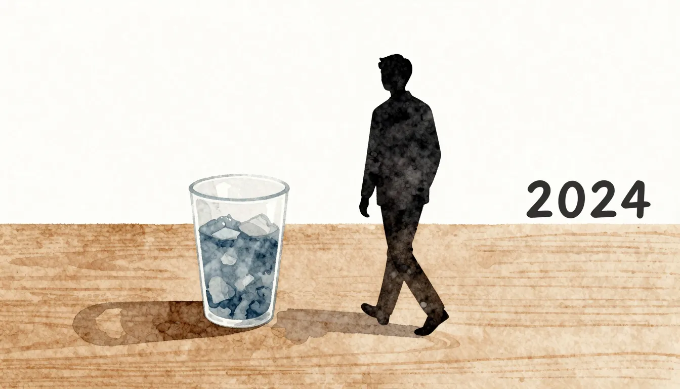 Watercolor style. Minimalist silhouette of a person walking ...