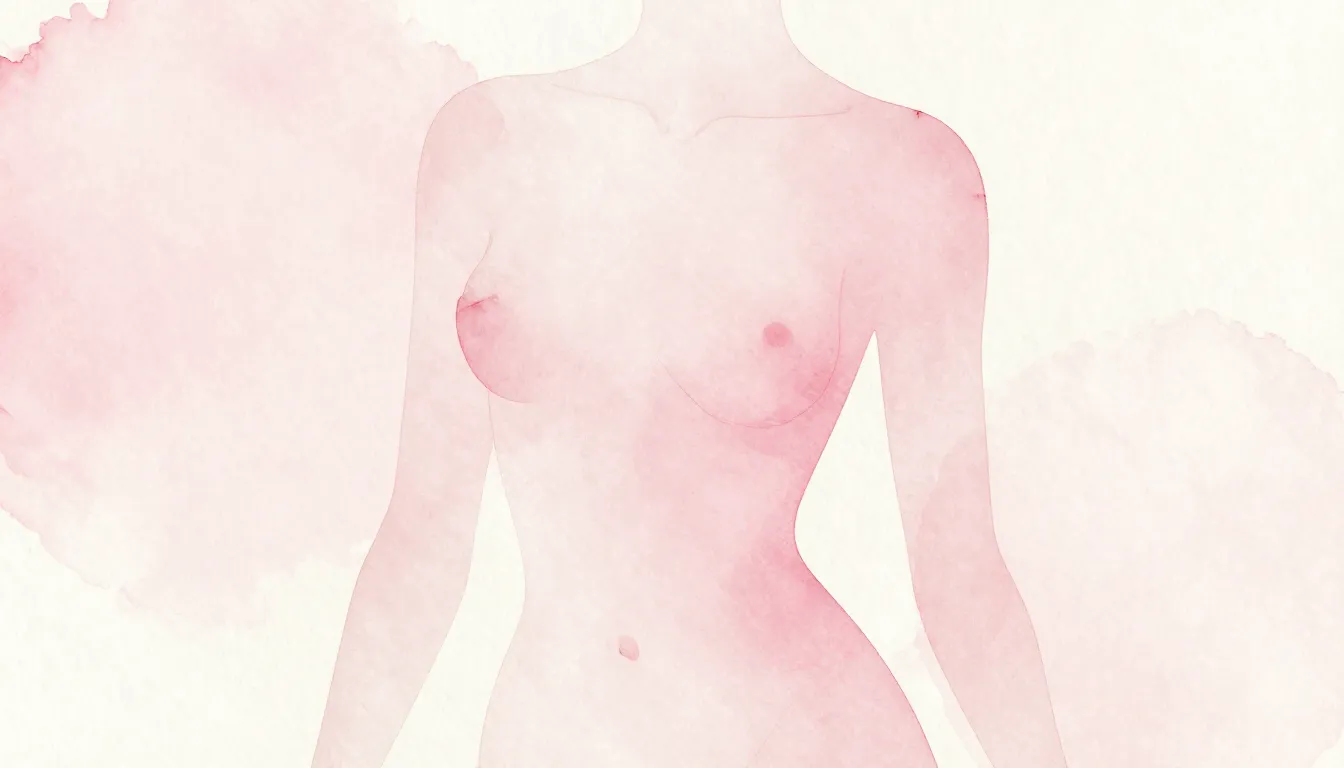 Watercolor style. Minimalist silhouette of a slender woman's...