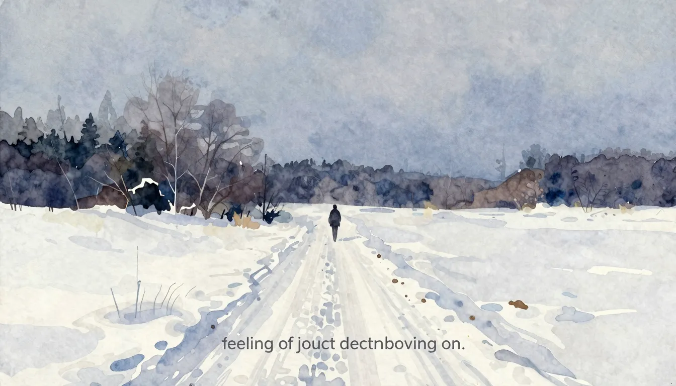 Vibrant watercolor style. "Ballad album cover, minimalist, a...
