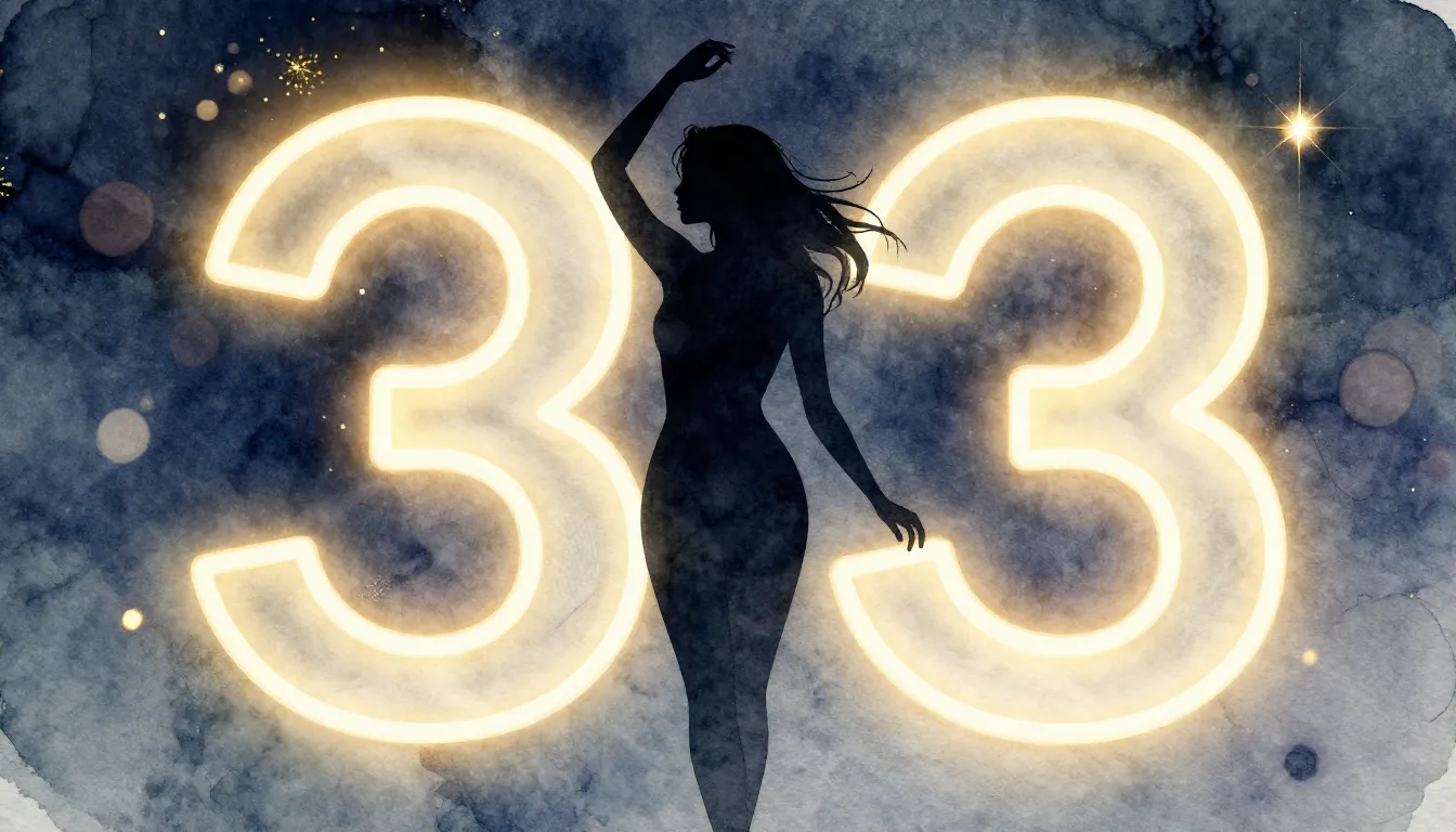 Watercolor style. A silhouette of a graceful woman standing ...