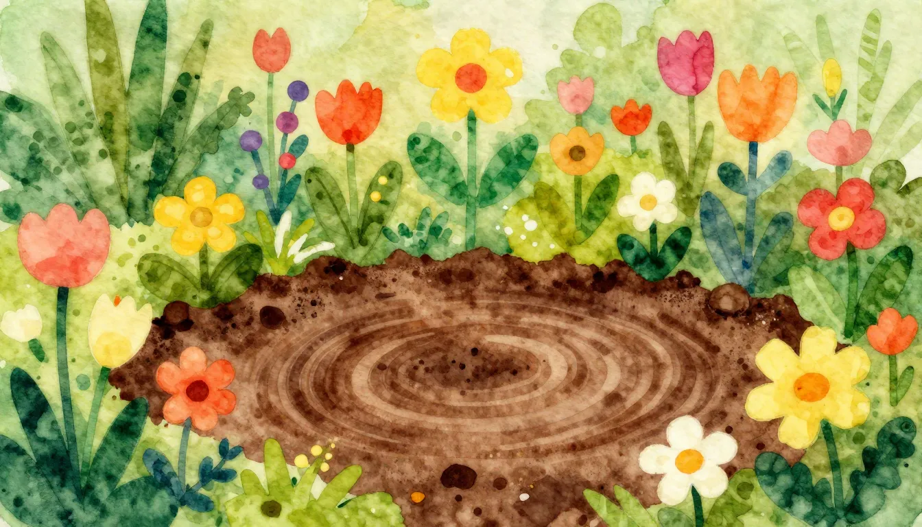 Vibrant watercolor style. A vibrant, cheerful album cover fo...