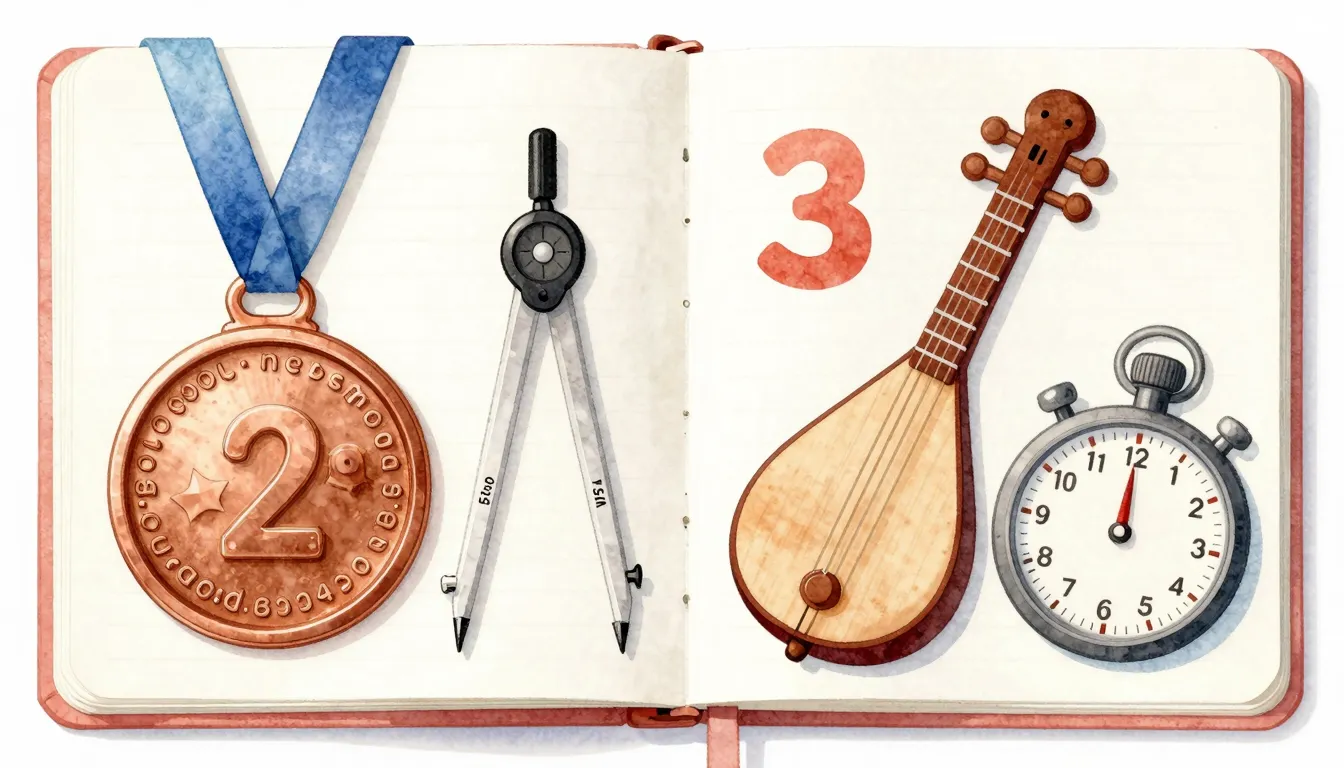 Watercolor style. A cozy school journal page illustration wi...