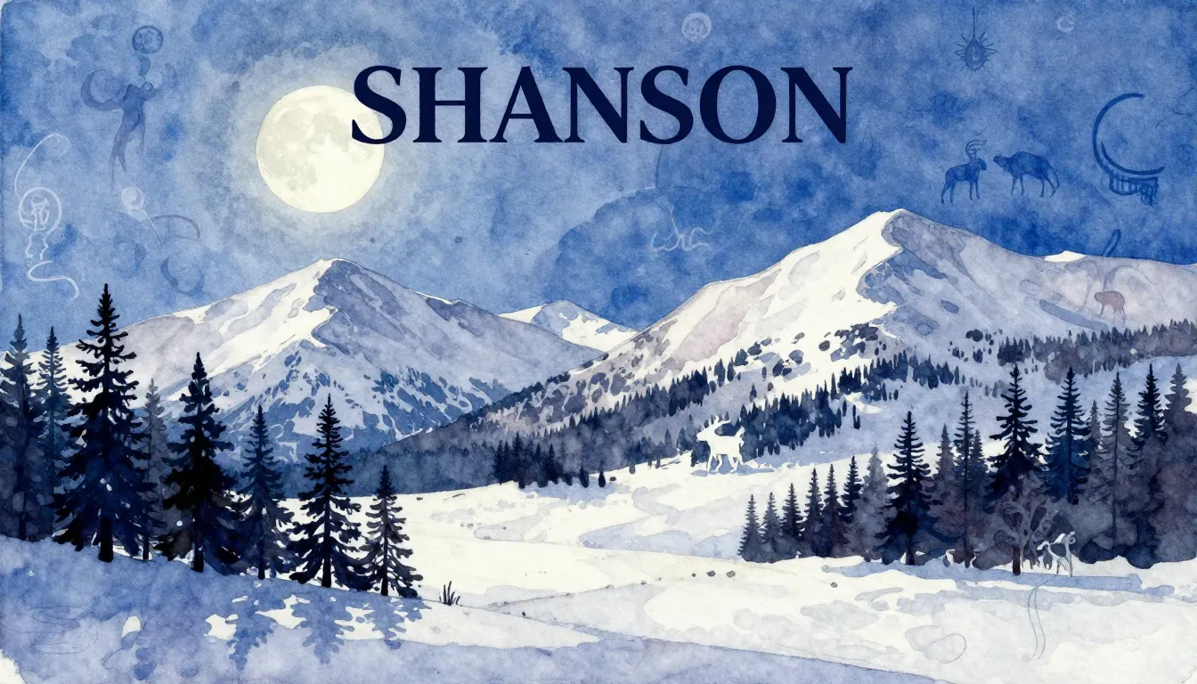 Vibrant watercolor style. Shanson album cover: harsh Siberia...