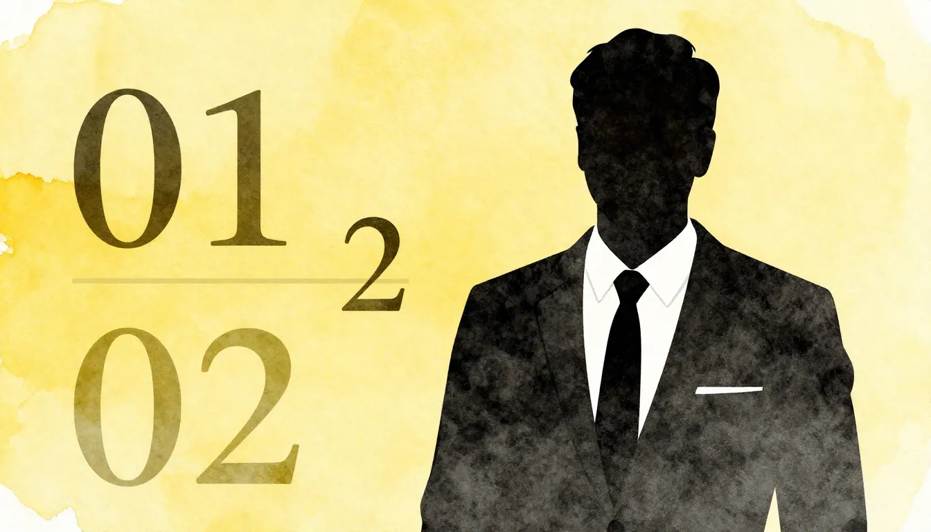 Watercolor style. Silhouette of a joyful man in a suit, brig...