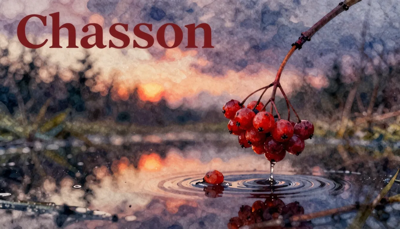 Vibrant watercolor style. Chanson album cover: a single, wit...