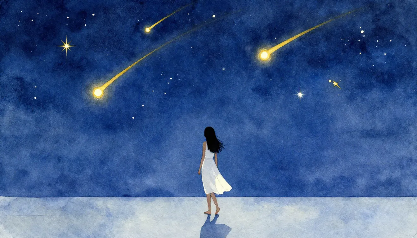 Vibrant watercolor style. A minimalist album cover for a son...