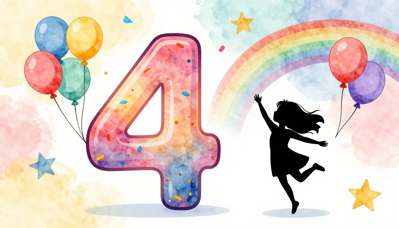 Watercolor style. Bright cartoon style illustration, a large...