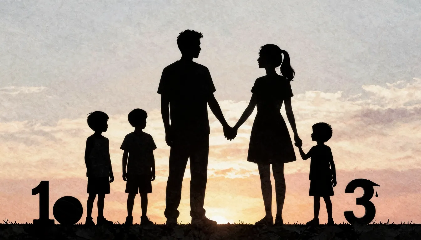 Watercolor style. Silhouettes of a man and a woman holding h...