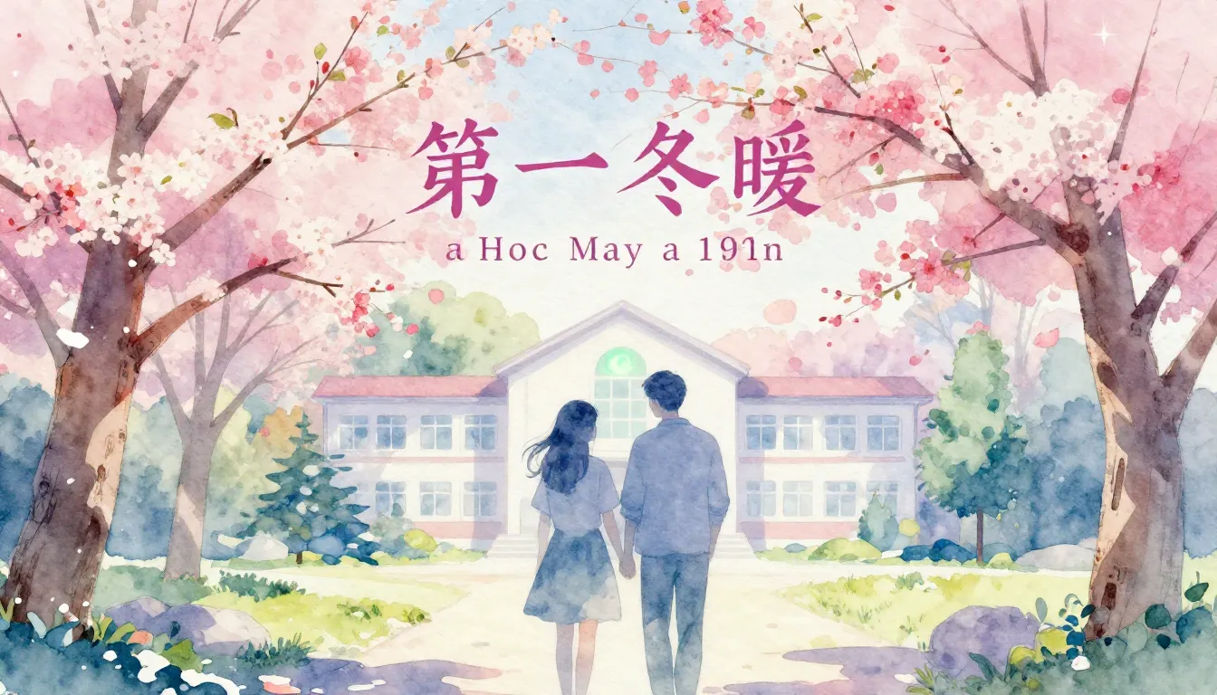 Vibrant watercolor style. Album cover for a pop song about f...