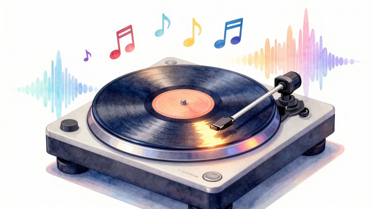 Watercolor style. A vibrant 3D illustration of a glowing vin...