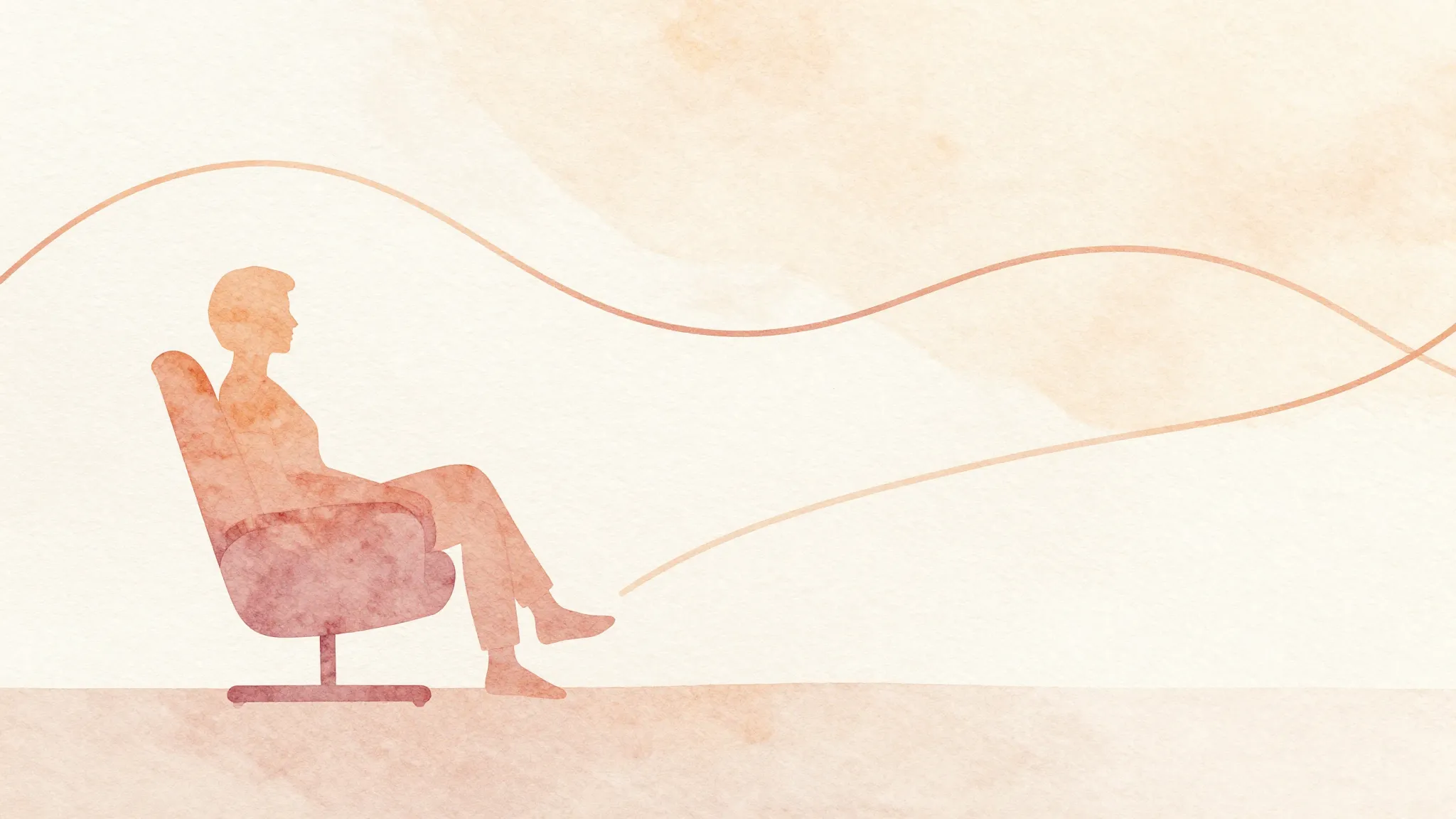 Watercolor style. Minimalist business card background with a...