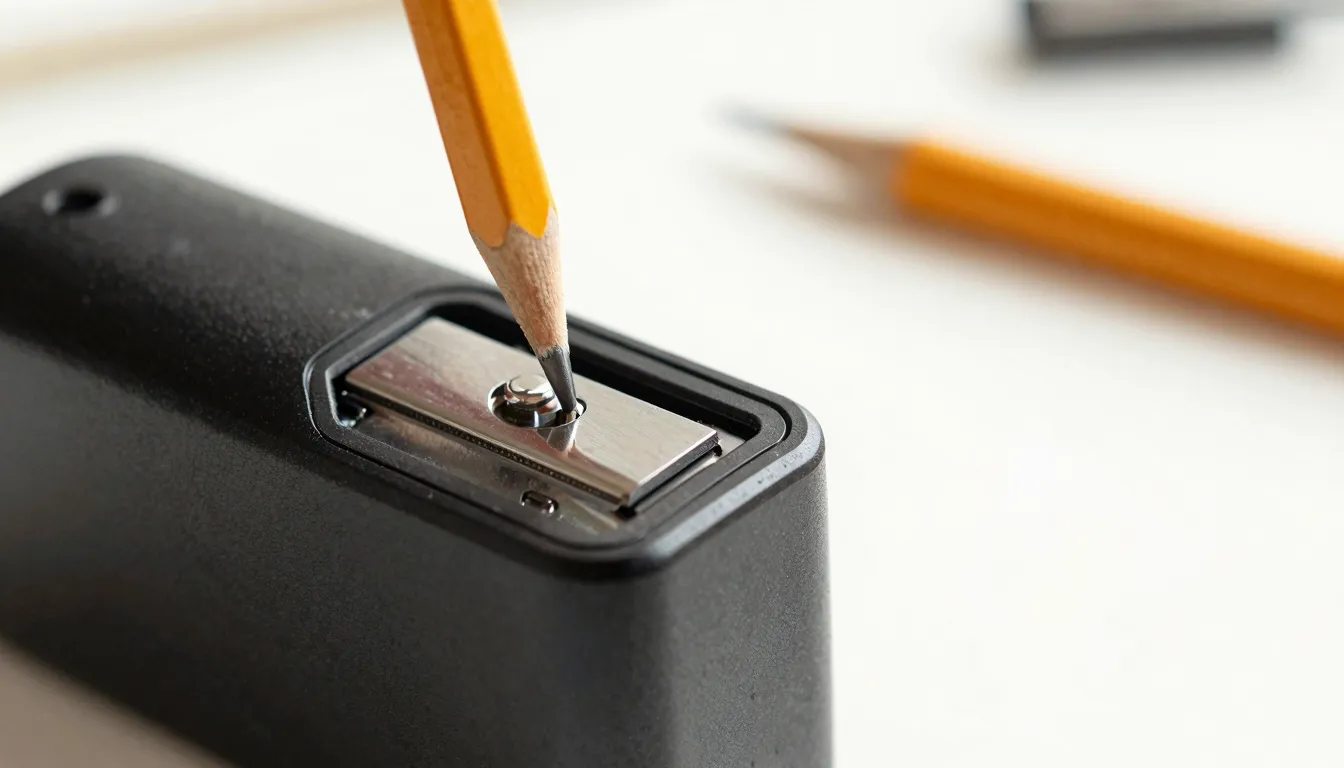 Watercolor style. Close-up shot of a modern, black electric ...