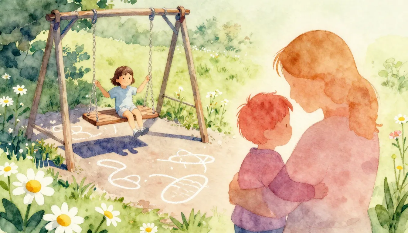 Vibrant watercolor style. "Album cover for a nostalgic pop s...