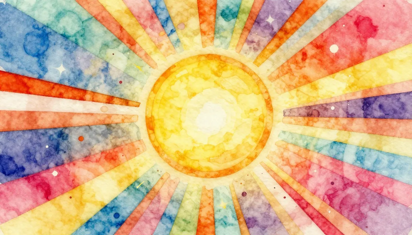 Vibrant watercolor style. Vibrant, energetic pop art cover. ...