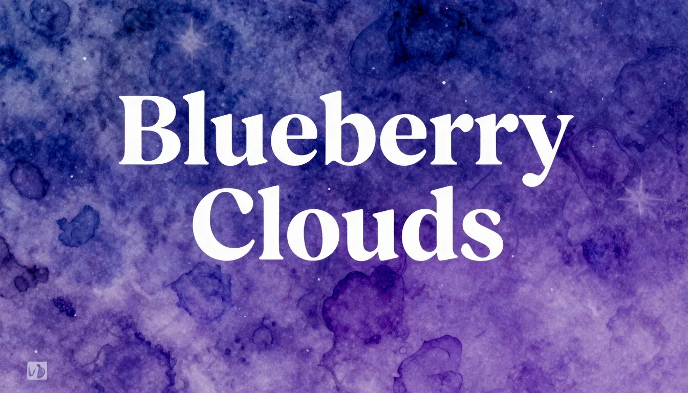 Vibrant watercolor style. Dreamy ambient electronic album co...