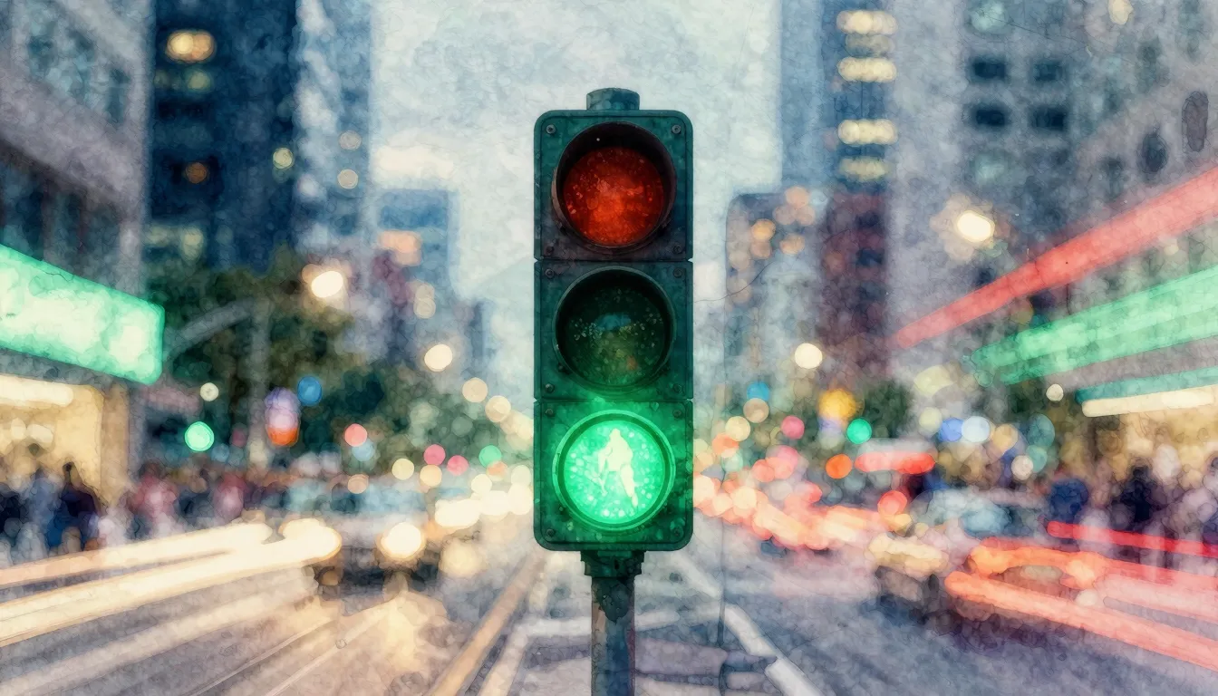 Vibrant watercolor style. Techno album cover, vibrant green ...
