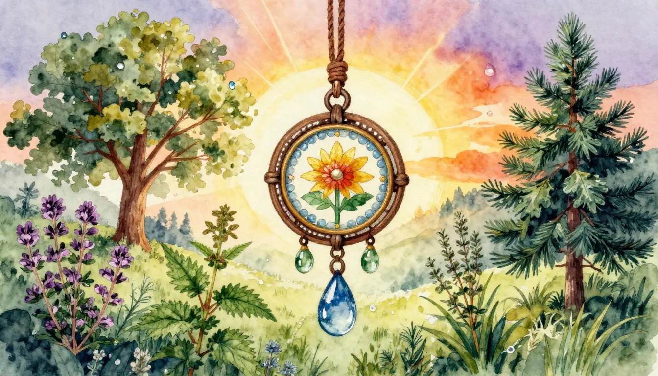 Vibrant watercolor style. Folk song cover: Slavic amulet, pr...