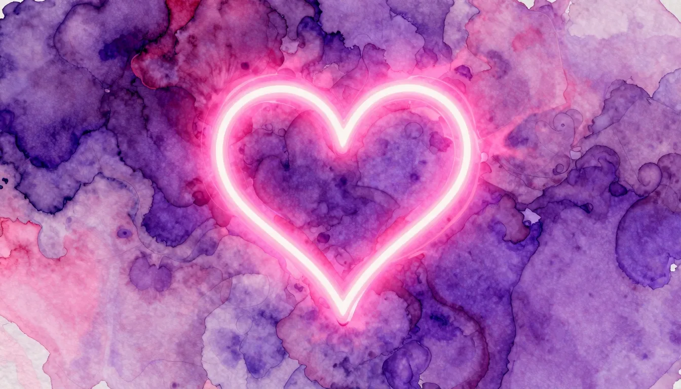Watercolor style. A vibrant abstract background with swirlin...