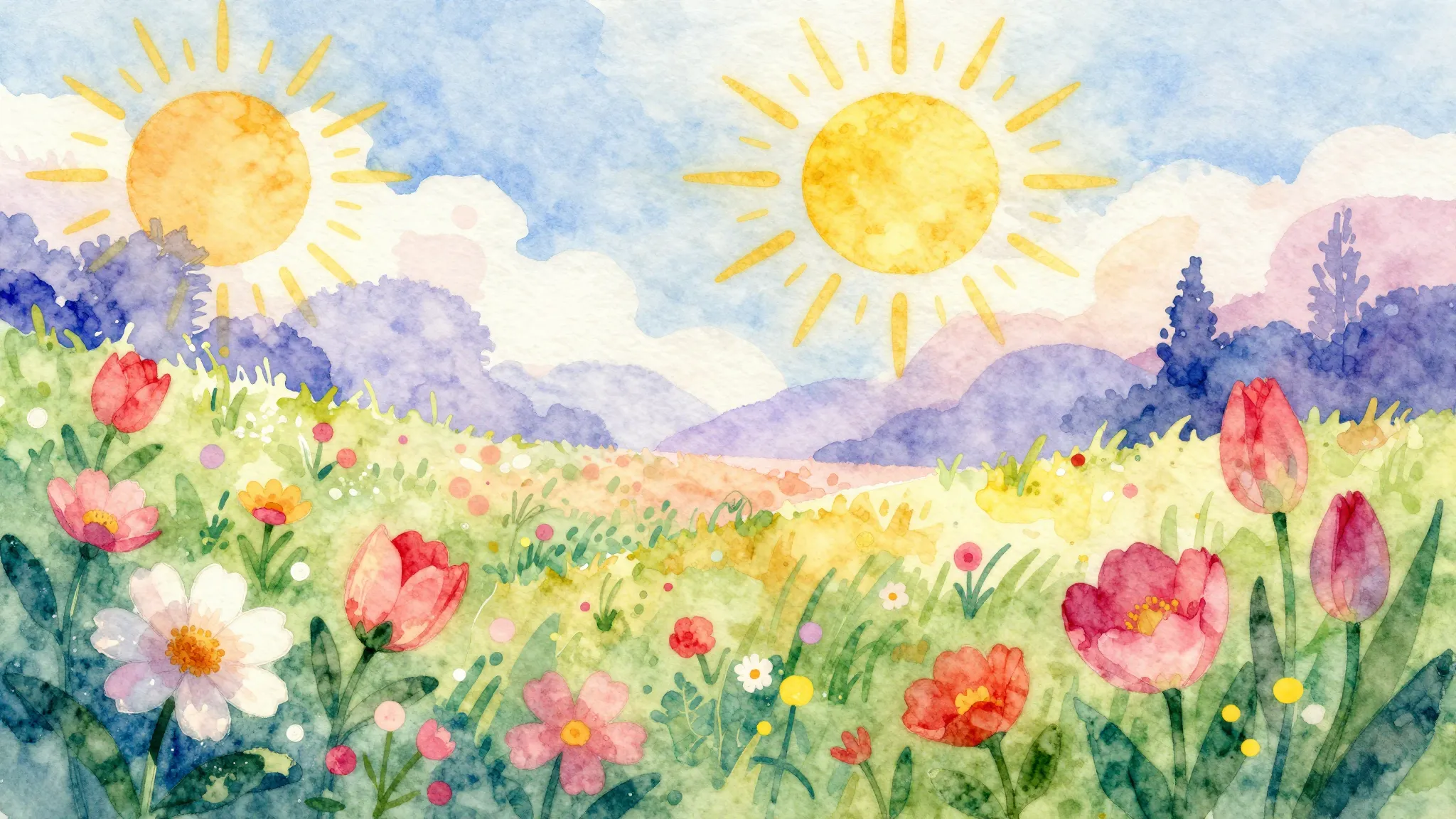 Vibrant watercolor style. Disco album cover: vibrant spring ...