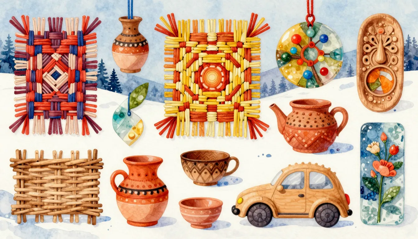 Vibrant watercolor style. Vibrant, joyful, folk-inspired pop...